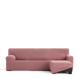 Right short arm chaise longue cover Eysa JAZ Pink 120 x 120 x 360 cm-1