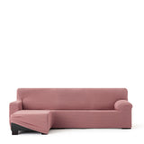 Right short arm chaise longue cover Eysa JAZ Pink 120 x 120 x 360 cm-1