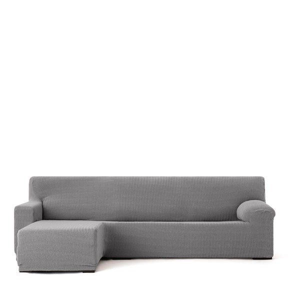 Right short arm chaise longue cover Eysa JAZ Grey 120 x 120 x 360 cm-0