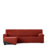 Right short arm chaise longue cover Eysa JAZ Dark Red 120 x 120 x 360 cm-1