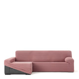 Left long arm chaise longue cover Eysa JAZ Pink 180 x 120 x 360 cm-1