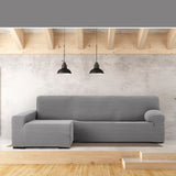 Left long arm chaise longue cover Eysa JAZ Grey 180 x 120 x 360 cm-5