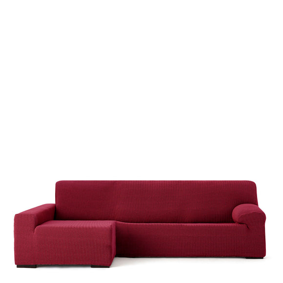 Left long arm chaise longue cover Eysa JAZ Burgundy 180 x 120 x 360 cm-0