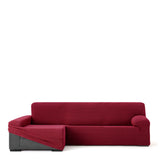 Left long arm chaise longue cover Eysa JAZ Burgundy 180 x 120 x 360 cm-1