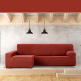 Left long arm chaise longue cover Eysa JAZ Dark Red 180 x 120 x 360 cm-5