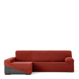 Left long arm chaise longue cover Eysa JAZ Dark Red 180 x 120 x 360 cm-1