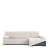 Right long arm chaise longue cover Eysa JAZ White 180 x 120 x 360 cm-1