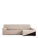 Right long arm chaise longue cover Eysa JAZ Beige 180 x 120 x 360 cm-1