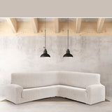 Sofa Cover Eysa JAZ White 110 x 120 x 450 cm-4