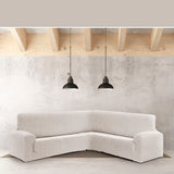 Sofa Cover Eysa JAZ White 110 x 120 x 600 cm-4