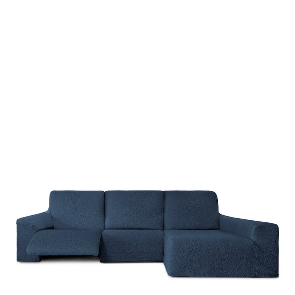 Right long arm chaise longue cover Eysa ROC Blue 180 x 120 x 360 cm-0