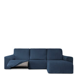 Right short arm chaise longue cover Eysa ROC Blue 120 x 120 x 360 cm-1