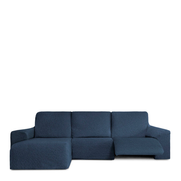 Right short arm chaise longue cover Eysa ROC Blue 120 x 120 x 360 cm-0
