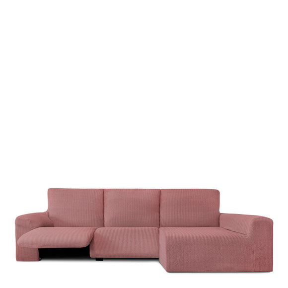 Right long arm chaise longue cover Eysa JAZ Pink 180 x 120 x 360 cm-0