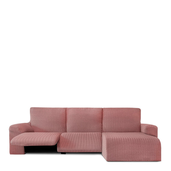 Right short arm chaise longue cover Eysa JAZ Pink 120 x 120 x 360 cm-0