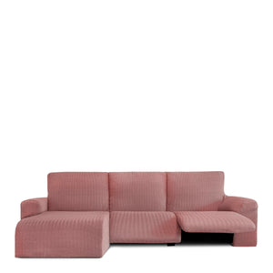 Right short arm chaise longue cover Eysa JAZ Pink 120 x 120 x 360 cm-0