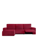 Right short arm chaise longue cover Eysa JAZ Burgundy 120 x 120 x 360 cm-0