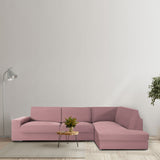 Sofa Cover Eysa JAZ Pink 110 x 120 x 500 cm-4