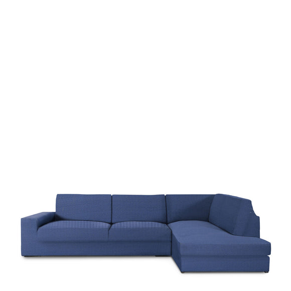 Sofa Cover Eysa JAZ Blue 110 x 120 x 500 cm-0