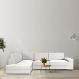 Sofa Cover Eysa JAZ White 110 x 120 x 500 cm-4