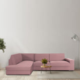 Sofa Cover Eysa JAZ Pink 110 x 120 x 500 cm-4