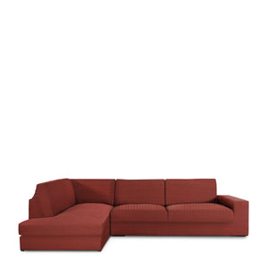 Sofa Cover Eysa JAZ Dark Red 110 x 120 x 500 cm-0