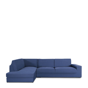 Sofa Cover Eysa JAZ Blue 110 x 120 x 500 cm-0