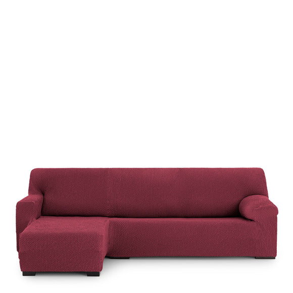 Right short arm chaise longue cover Eysa THOR Burgundy 110 x 110 x 310 cm-0