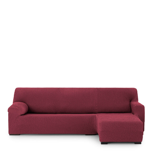 Right short arm chaise longue cover Eysa THOR Burgundy 110 x 110 x 310 cm-0