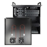 ATX Box TooQ RACK-406N-USB3 19" 4U Black-3