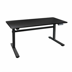 Desk TooQ TQESSD01-BK Black Steel (140 x 60 cm)-0