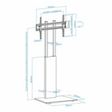 TV Mount TooQ FS2288M-B 32"-85" 40 kg-2