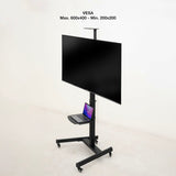 Headphones TooQ FS1184M-B 70" 37" 80 kg-9