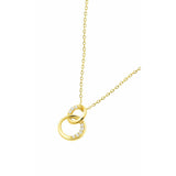 Ladies' Pendant Lotus HIN00123/43 Golden-0