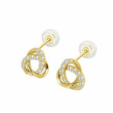 Ladies' Earrings Lotus HIN00364 Golden-0