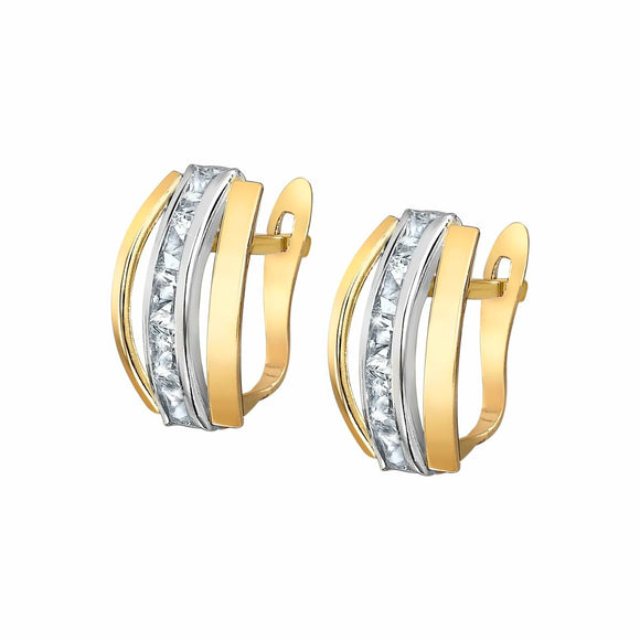 Ladies' Earrings Lotus-0