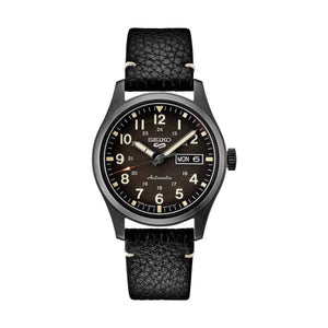 Men's Watch Seiko Brown Black-0