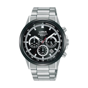 Men's Watch Lorus RT397JX9 Black Silver-0