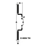 Brake Discs Black Diamond KBD1816CD Ventilated Rear Drill-1