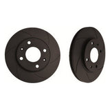 Brake Discs Black Diamond 6KBD709G6 Solid Rear 6 Stripes-0