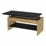 Lift-Top Coffee Table Oak 100 x 50 x 44 cm-0