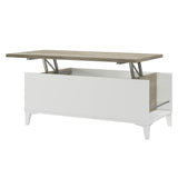 Side table T38147PL11LVO 100 x 50/72 x 42/55 cm Oak-2