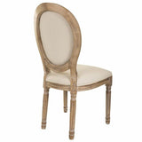 Dining Chair Alexandra House Living Beige 46 x 96 x 48 cm-3