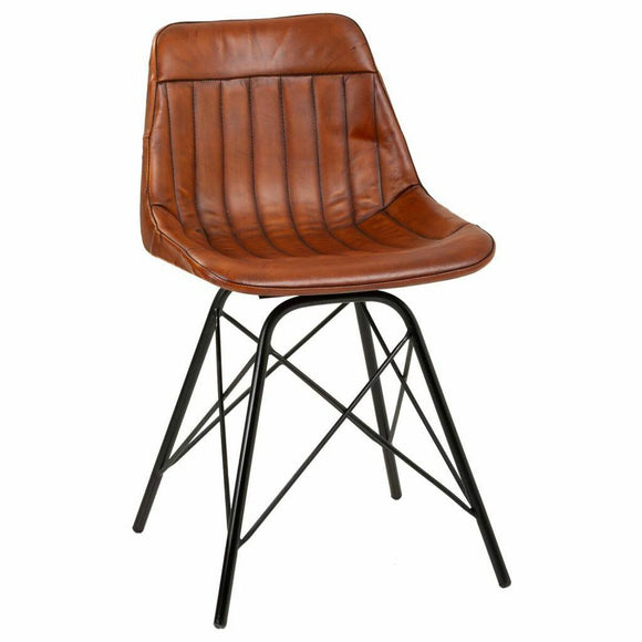 Dining Chair Alexandra House Living Brown 78 x 49 x 46 cm-0