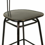 Stool Alexandra House Living Brown Metal 36 x 106 x 45 cm-2