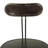 Stool Alexandra House Living Brown Metal 36 x 106 x 45 cm-1