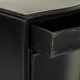 Nightstand Alexandra House Living Black 36 x 86 x 46 cm-1