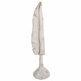 Decorative Figure Alexandra House Living White Magnesium Sheet 38 x 180 x 38 cm-0