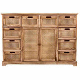 Sideboard Alexandra House Living Paolownia wood 33 x 78 x 113 cm-3