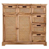 Sideboard Alexandra House Living Paolownia wood 33 x 78 x 86 cm-3